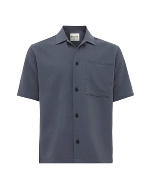 Genti Casual overhemd donker