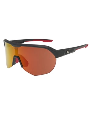 Elektra Gepolariseerde UV400 Lifestyle Zonnebril met Spiegel Effect Metaalaccenten Frame