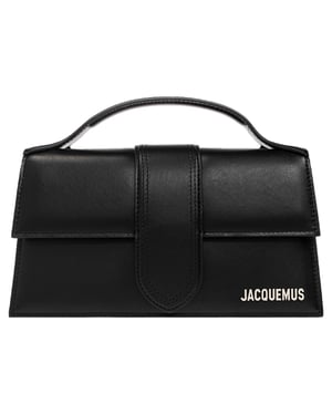 Jacquemus Le Grand Bambino Tas - Zilveren Logo