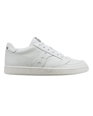 Saucony Heren Jazz Leather Court Trainers (Wit)