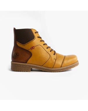 Rieker 73522-68 Womens Boots Yellow