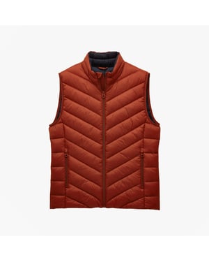 Joules Garrett Mens Showerproof Padded Gilet Orange