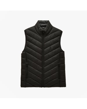 Joules Garrett Mens Showerproof Padded Gilet Black
