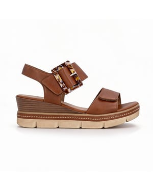 Remonte Jerilyn Womens Wedge Sandals Tan