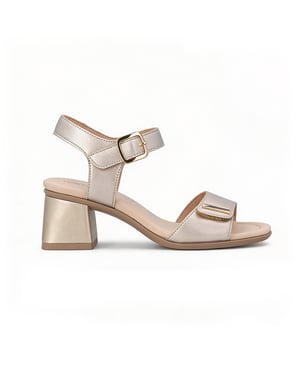 Remonte D1k54 Womens Ankle Strap Sandals Pale Gold