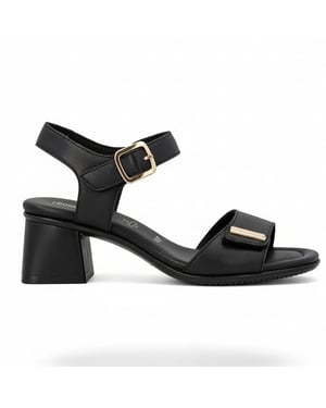 Remonte D1k54 Womens Ankle Strap Sandals Black