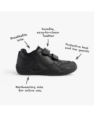 Geox Jr Wader Unisex Kids Black