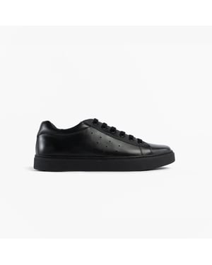 Geox J Nashik Lace Up Kids Shoes Black