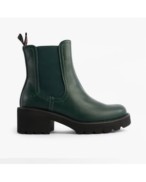 Heavenly Feet Honeybelle Womens Chelsea Boots Evergreen