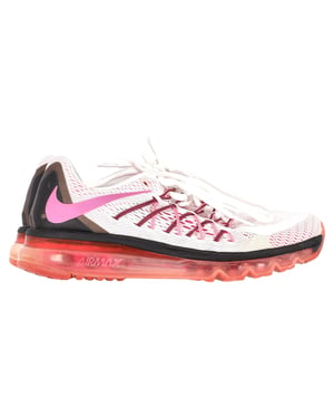 Nike Air Max 2015 Lace-Up Runner Shoes in Multicolor Polyester