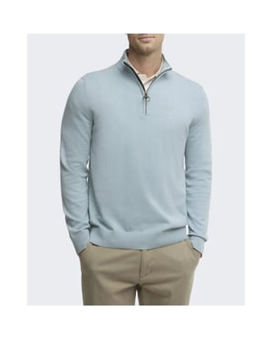 Barbour Heren lingwood half zip sweater