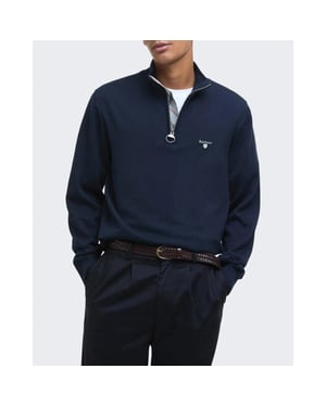 Barbour Heren lingwood half zip sweater