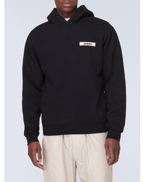 The Gros Grain Hoodie in Black