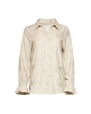 Smashed Lemon Blouse 26059 sand/gold