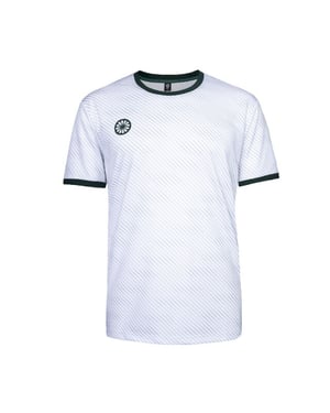 The Indian Maharadja men pique printed tee tennis t-shirt korte mouw heren -