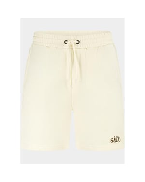 Bos Bright Blue Supply & co. korte broek heren fisher sweat short sco26109fi82/1002