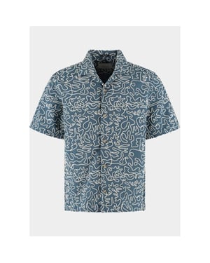 Dstrezzed Casual hemd korte mouw leo resort shirt 311509/621