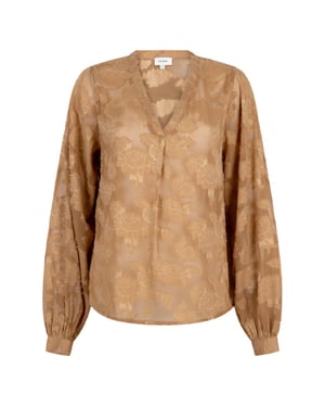 Aaiko Blouse lange mouw alana chiffon 509