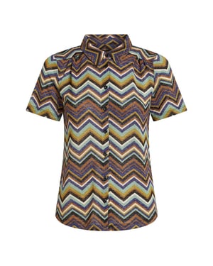 King Louie Maise blouse shio strong blue
