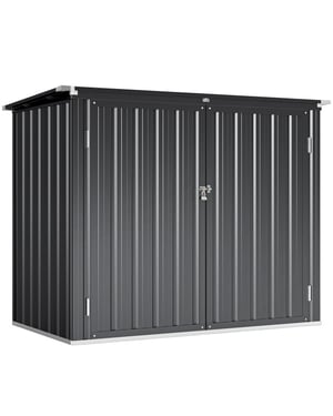 4goodz Gegalvaniseerd stalen containerombouw afvalbak kliko ombouw voor 2