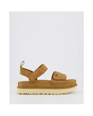 UGG Australia Dames goldenstar sandaal chestnut