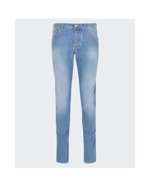 Jacob Cohën Heren pant 5 pkt super slim fit nick