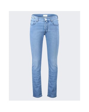Jacob Cohën Heren bermuda 5 pkt slim fit lou