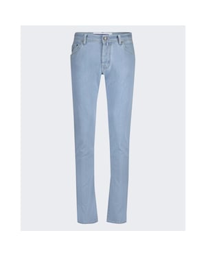 Jacob Cohën Heren pant 5 pkt slim fit nick