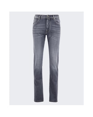 Jacob Cohën Heren pant 5 pkt super slim fit nick