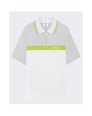 Casablanca Heren quarter zip polo