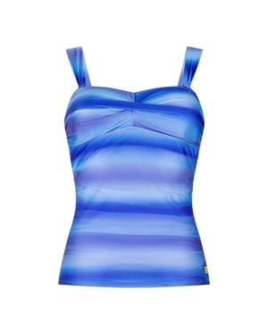 Ten Cate tankini top twisted padded tankini dames -