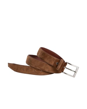 Officine Napoli 2035 camoscio brandy heren riemen