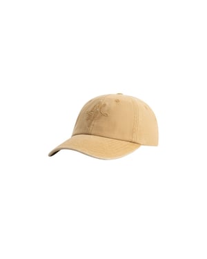 Olaf Monogram washed canvas cap petten a240814