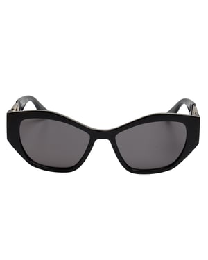 Vrouwen Kat-Oog Zonnebril met Metaal Detail KL6069S