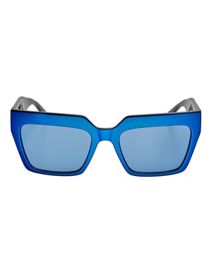 Dames Brede Geometrische Zonnebril KL6181S N