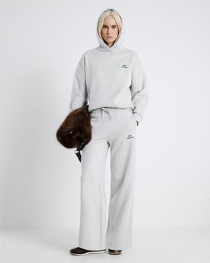 River Island Womens Joggers Grey RVR Edition Wide Leg