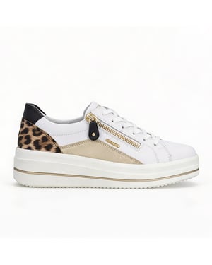 Remonte D1c01-85 Womens Casual Trainers White