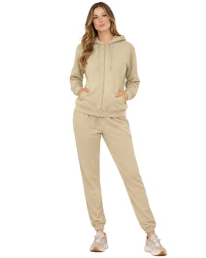 Kruze | Dames Zip-up Hoodie Trainingspak Set