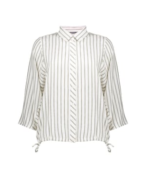 Geisha Blouse lurex stripes 63131-99