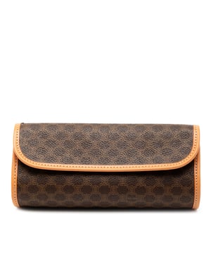 Pre-owned Macadam Coated Canvas Clutch