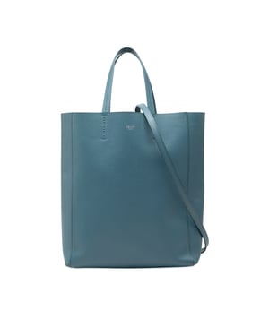 Pre-owned Small Grained Calfskin Vertical Cabas Satchel