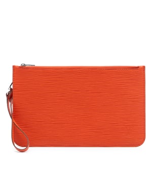 Pre-owned Epi Neverfull Pouch