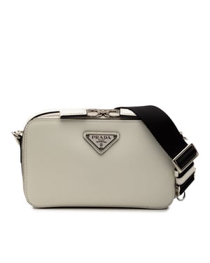 Tweedehands Saffiano Brique Schoudertas