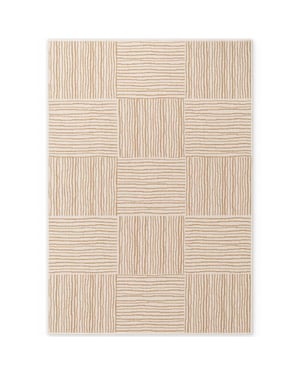 Ted Baker Ted baker haringey buitenkleed jute wit- 200x300 cm