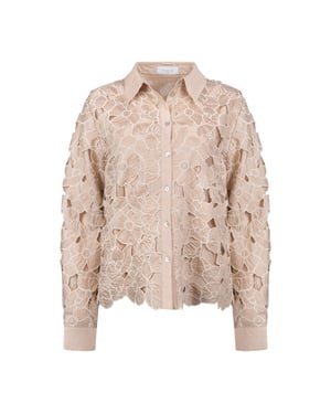 Nukus Chloe blouse flower nks02228