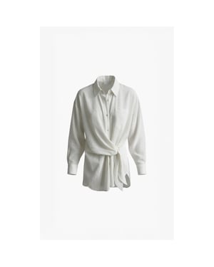 Aimee The Label blouse lm philou white