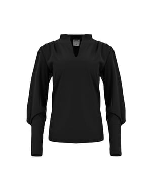 Maicazz Travel dieke blouse bas.t20.0170 black