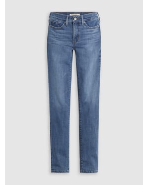 Womens Lapis Gem 314 Shaping Straight Jean