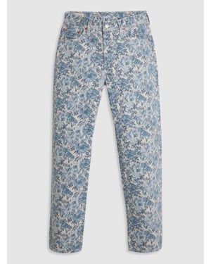Womens Ophelia Floral 501 '90S Ankle Jean