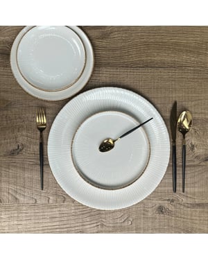 By Bone Diepbord grace porselein 23 cm (1000cc) set van 6